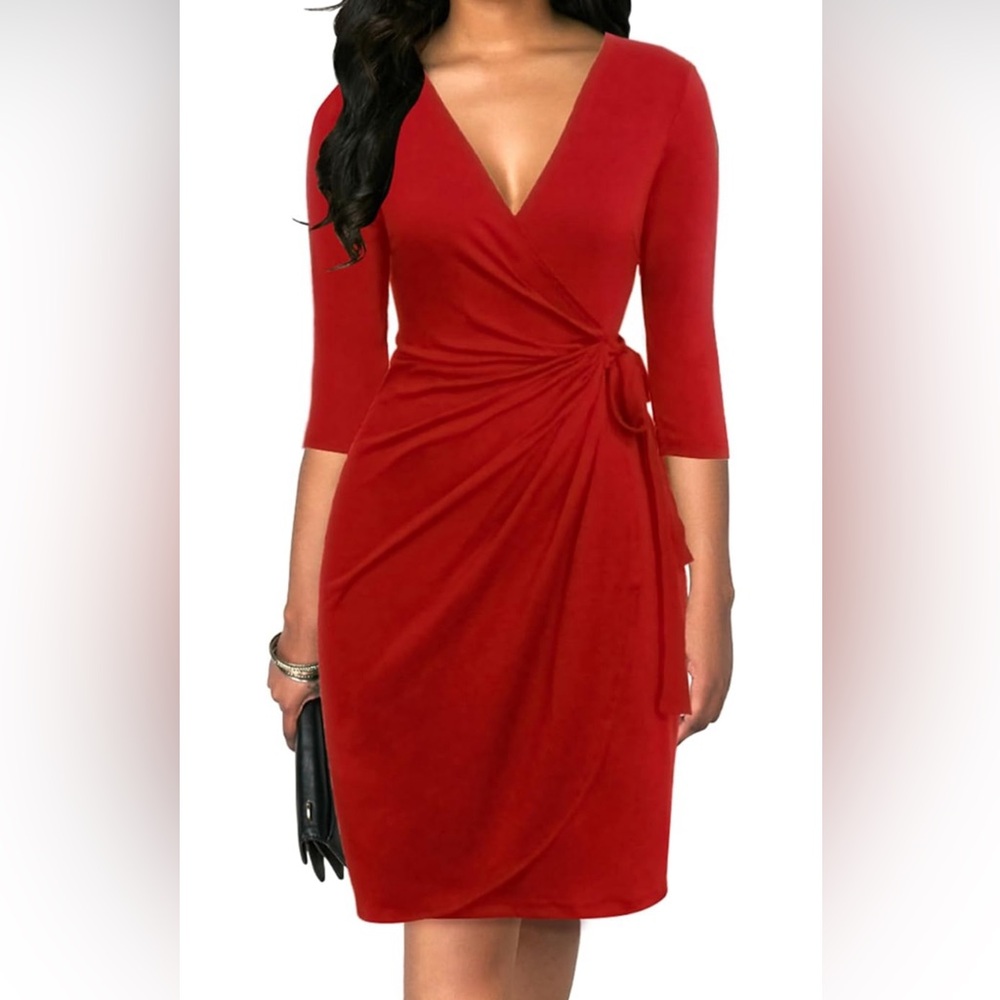 Party Wrap Dress